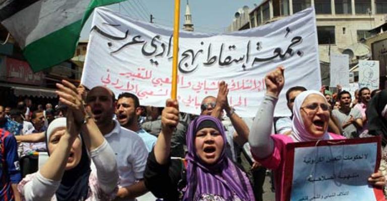 تبادل المقاعد في الأردن فيما الربيع العربي يلوح تبادل المقاعد في الأردن فيما الربيع العربي يلوح