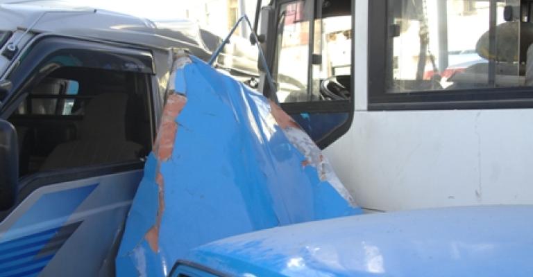 نزول المصدار: 4 إصابات اثر حادث تصادم