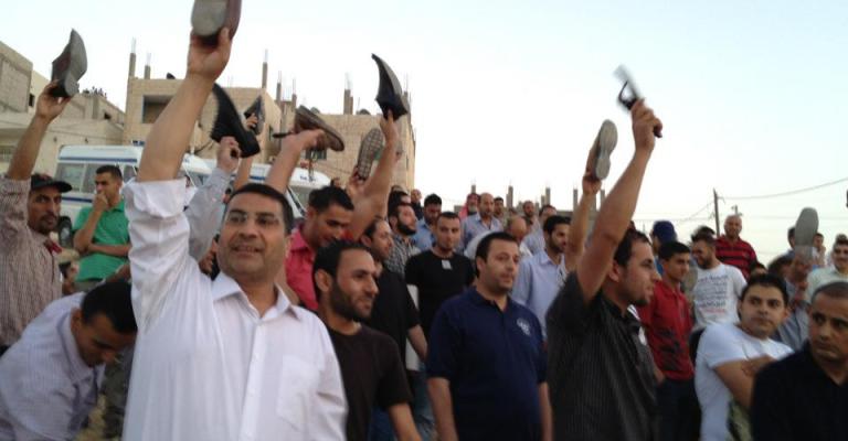 حراك الكرك: لا أهلا ولا سهلا بعراب وادي عربة