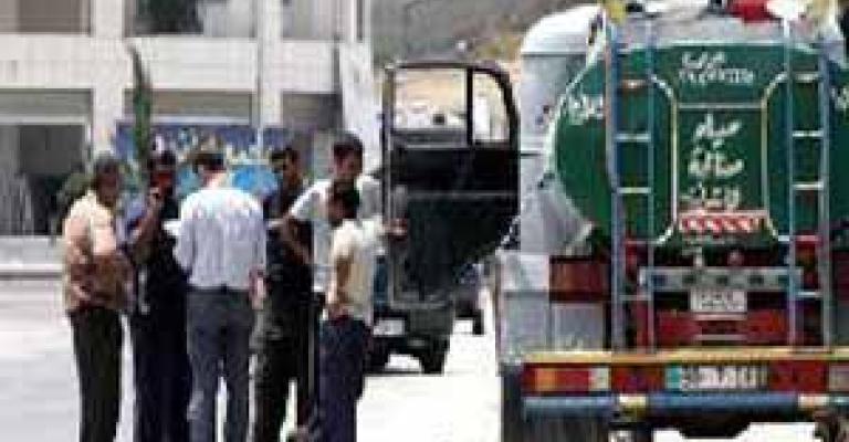 ضبط 80 صهريج مياه شرب مخالف ضبط 80 صهريج مياه شرب مخالف