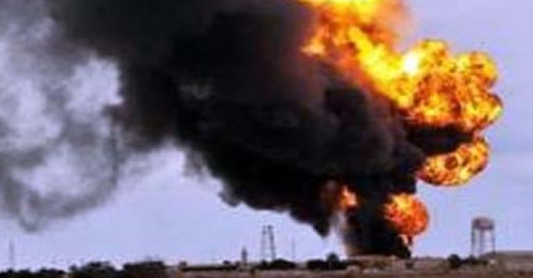التفجير الـ 15 لخط الغاز المصري المزود للأردن التفجير الـ 15 لخط الغاز المصري المزود للأردن