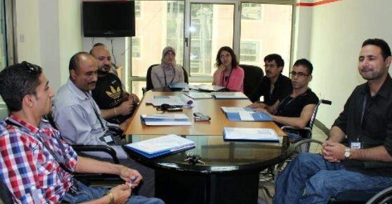 الاعلام المجتمعي تؤهل إعلاميين من ذوي الإعاقة 