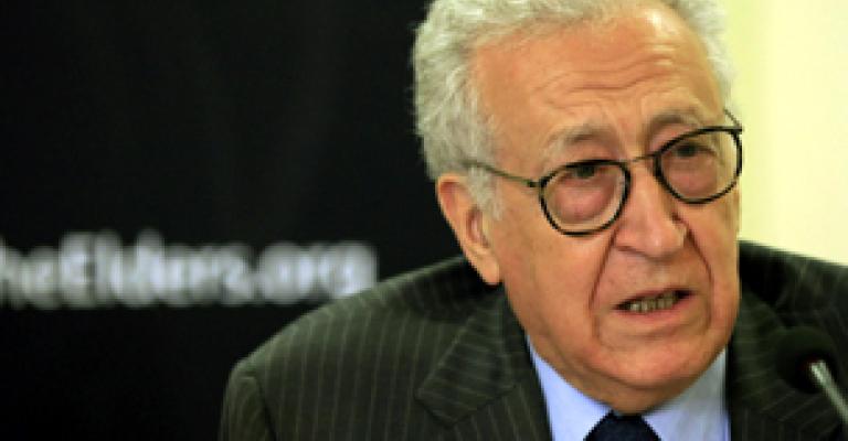 الأخضر الإبراهيمي خلفا لعنان في سورية رسميا الأخضر الإبراهيمي خلفا لعنان في سورية رسميا