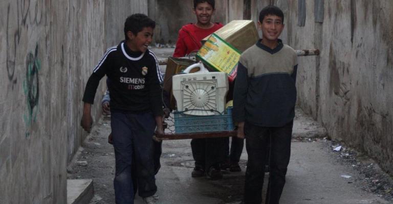 حملة نظافة نفذتها مبادرة لمعني- الصورة من صفحة المبادرة على الفيسبوك 