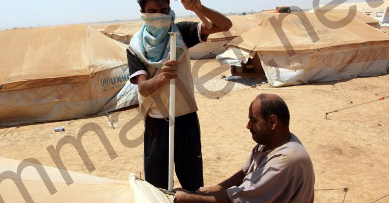 18625 لاجئ في الزعتري 18625 لاجئ في الزعتري