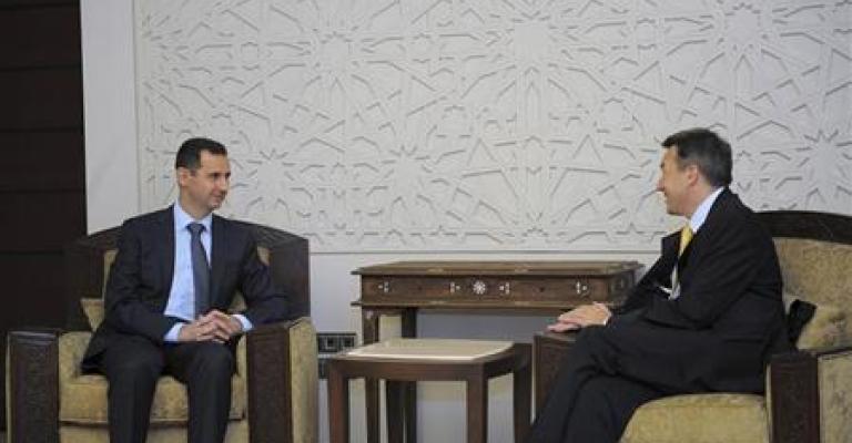 الأسد: نرحب بعمليات الصليب الأحمر شرط حياديته