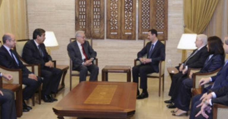 الإبراهيمي بعد لقاء الأسد: تفاقم الأزمة السورية يهدد المنطقة برمتها