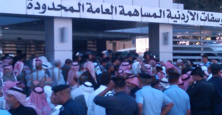 محاولة اقتحام شركة الفوسفات محاولة اقتحام شركة الفوسفات