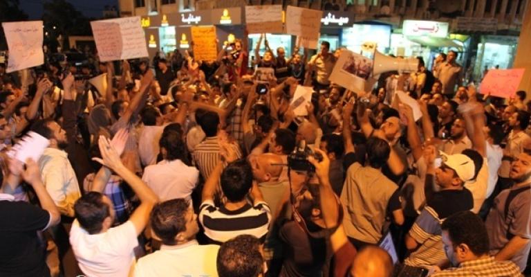 معتصمو حي الطفيلة: حرية حرية.. مش مكارم ملكية