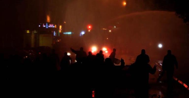 جانب من اعتصام الداخلية- عدسة محمد ابو غوش/فيسبوك 