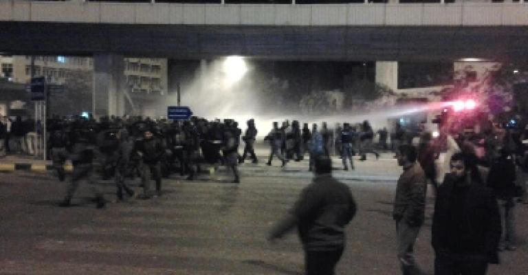 الدرك يفض اعتصام الداخلية.. وحملة اعتقالات بين المحتجين