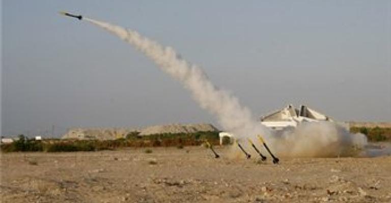 1128 صاروخا فلسطينيا باتجاه إسرائيل