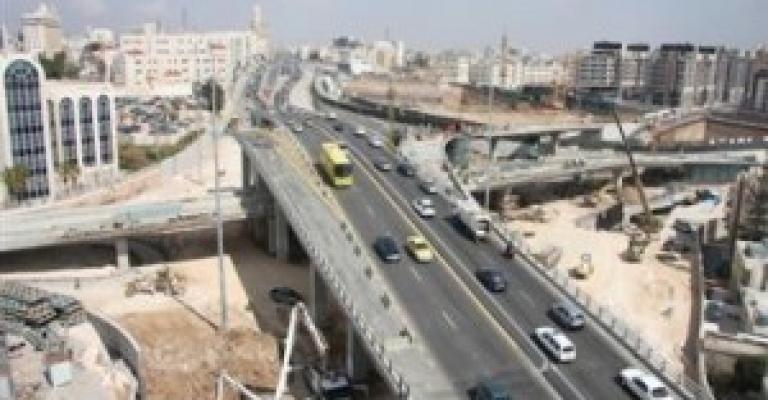 إغلاق جسر شارع النابلسي باتجاه الشميساني