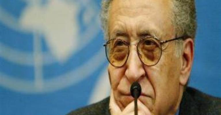 الإبراهيمي: سورية تتداعى أمام الجميع