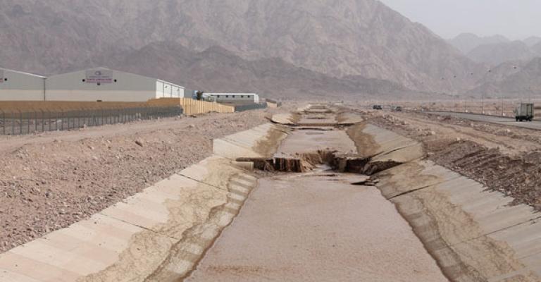 إغلاق طريق البحر الميت العقبة