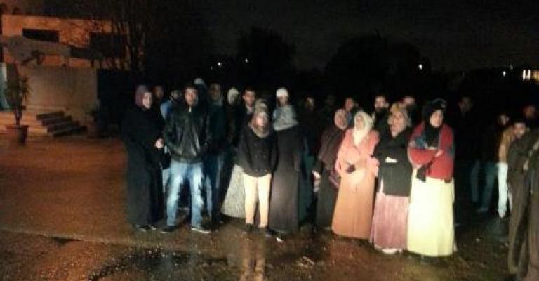 أهالي الناطور أمام الخارجية ولقاء مع جودة- صور