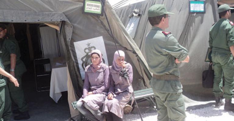 المستشفى المغربي: قصص مواليد ومرضى الزعتري 