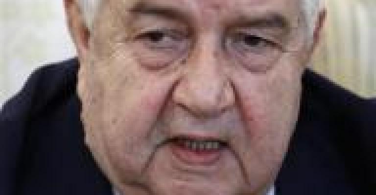 المعلم: مستعدون للحوار مع المعارضة المسلحة