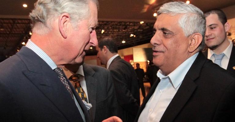 الزميل داود كتاب يبحث مشاكل الطاقة مع ولي العهد البريطاني الامير تشارلز