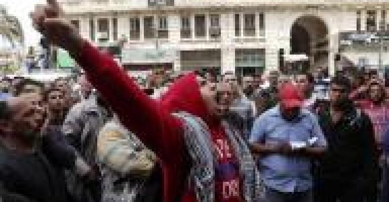 مصر: إصابات خلال اشتبكات مع متظاهرين