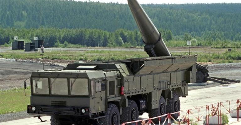 صواريخ اسكندر السورية المخترقة للباتريوت على الحدود 