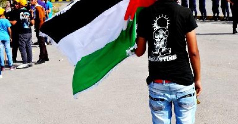 من مسيرة العودة في ذكرى النكبة - بعدسة الزميل بلال عمر