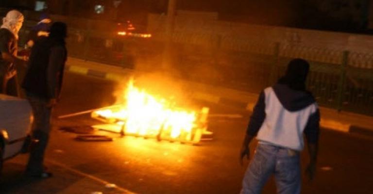 تجدد الاشتباكات وأعمال الشغب في معان تجدد الاشتباكات وأعمال الشغب في معان