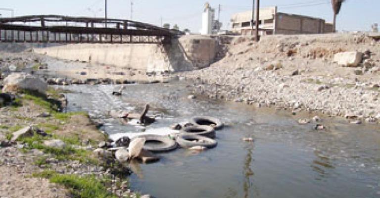 حشرات وروائح السيل تقض مضاجع اهل الزرقاء- صوت