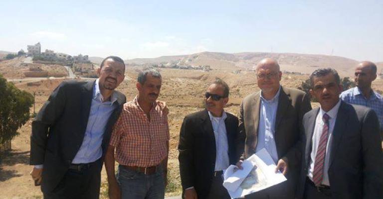 وزير الأشغال يتفقد أوضاع الطرق في الظليل