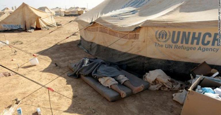 إصابة لاجئ سوري برصاصة طائشة في الزعتري