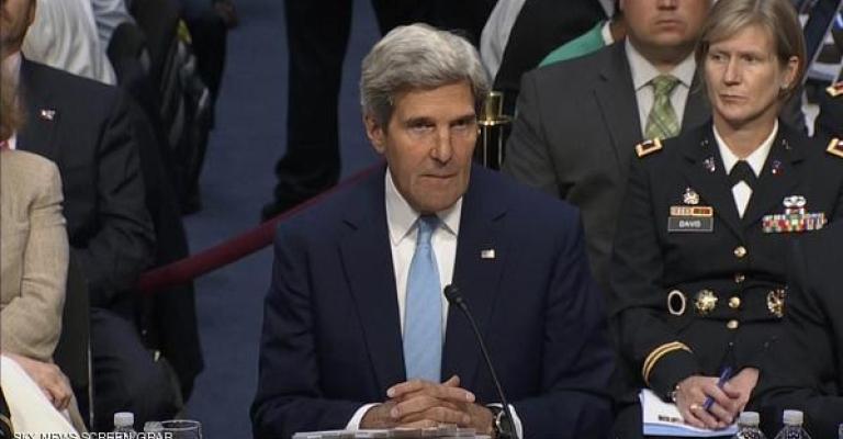 كيري وهغل يحثان على دعم قرار ضرب سورية كيري وهغل يحثان على دعم قرار ضرب سورية