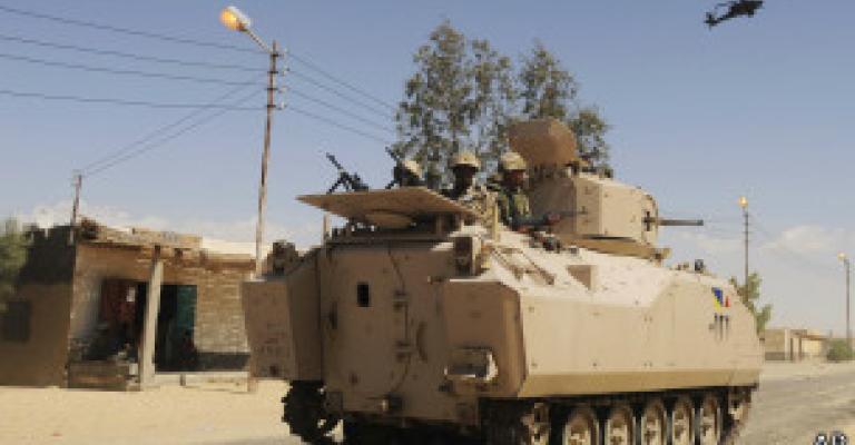 قوات الجيش والشرطة المصرية تقتحم بلدة كرداسة قرب القاهرة