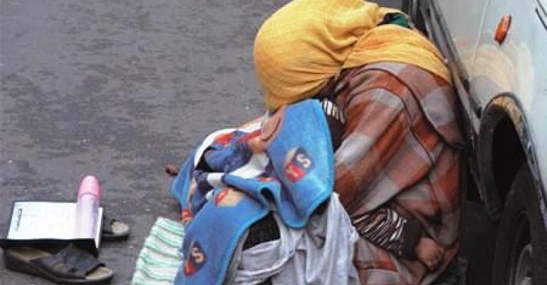 متسولة تملك نصف مليون دينار و"بطّة"