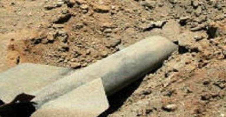 سقوط قذيفة على منزل بالرمثا