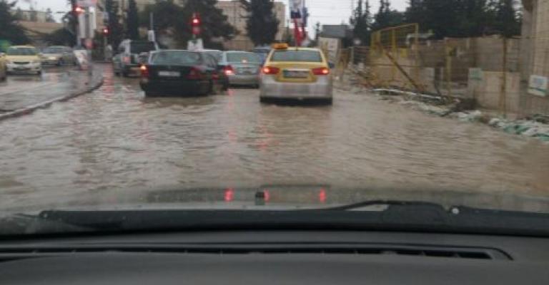 أعلى معدلات هطول للأمطار في السلط