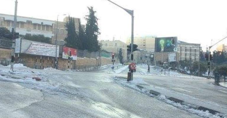 انجماد في ساعات الليل والصباح الباكر