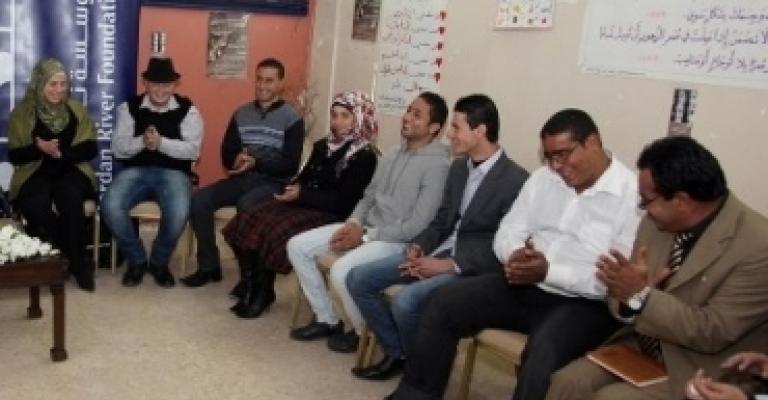 وفد من الخارجية النروجية في زيارة تقييمية لبرامج دعم اليافعين بمخيم الزرقاء وفد من الخارجية النروجية في زيارة تقييمية لبرامج دعم اليافعين بمخيم الزرقاء