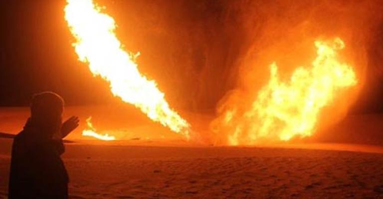 إغلاق محابس خط الغاز المصري إثر تفجير جديد