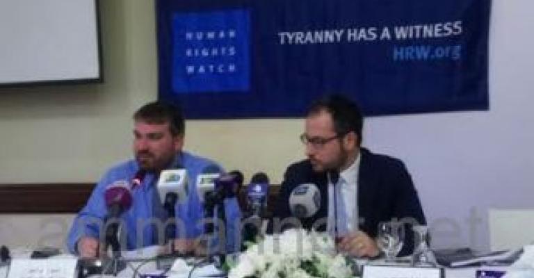 هيومن رايتس: قيود غير مقبولة على حرية التعبير