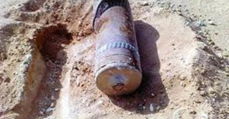 الزرقاء: العثور على قذيفة عمياء وتدميرها