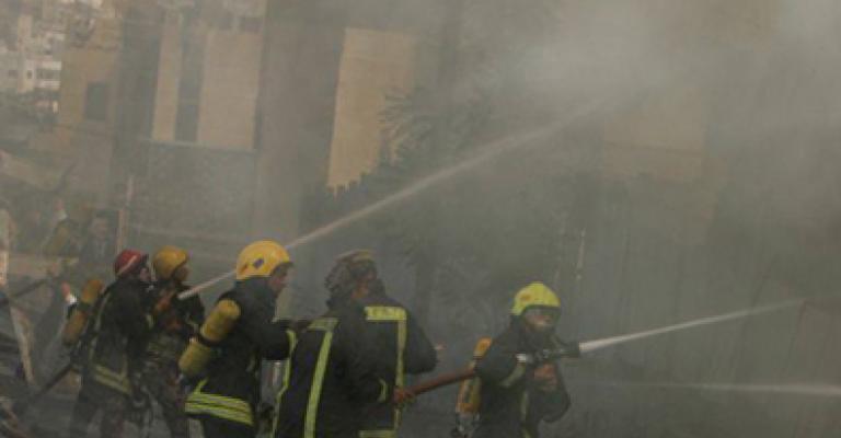 حريق بشقة فنان تشكيلي بعمّان