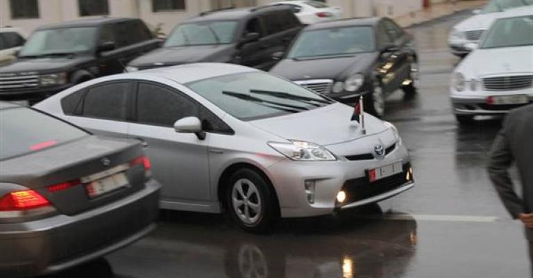 موكب النسور يتعرض لحادث في السلط