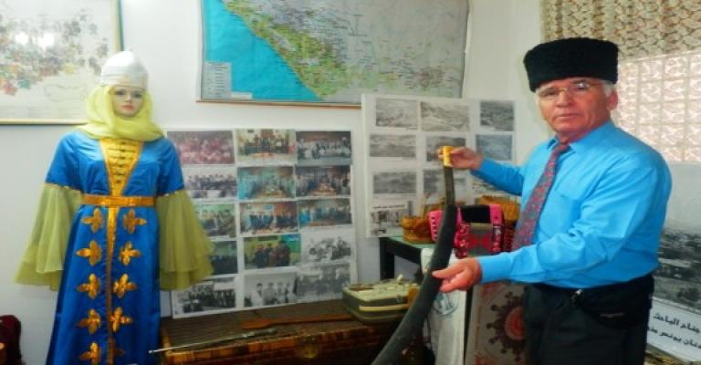 بيت “عدنان افماج” في الزرقاء، متحف شخصي يحكي تاريخ شراكسة الاردن 
