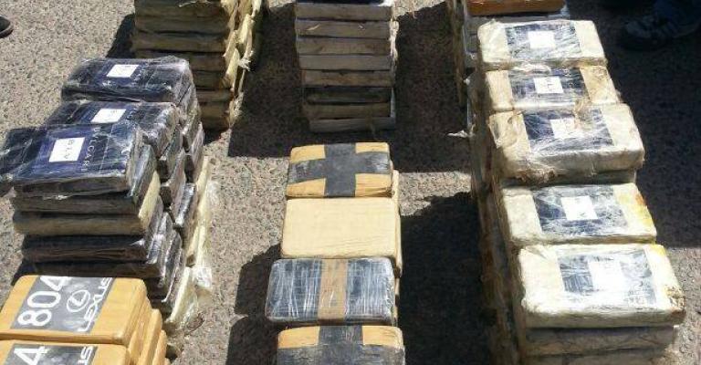 ضبط أكبر كمية من الكوكائين - صور
