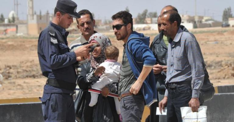 عناصر حماية المجتمع تطور جديد في مخيم الزعتري