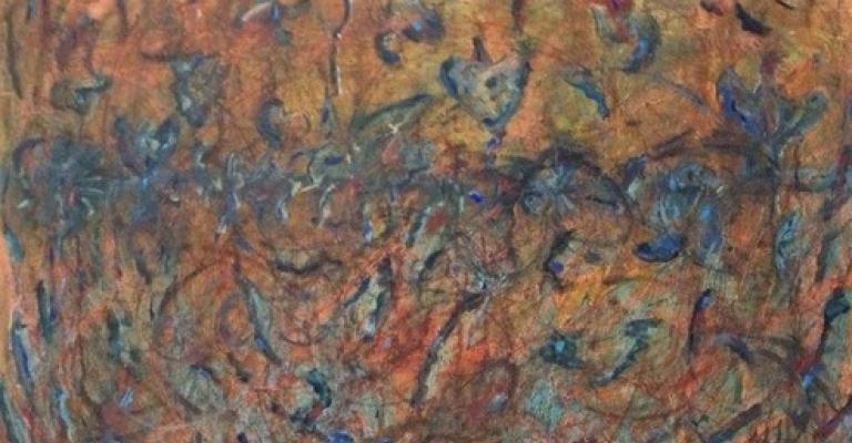 رسومات التشكيلية العدوان في معرض عالمي بلندن