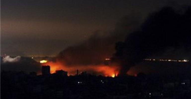 غــزة تـحـت النــار