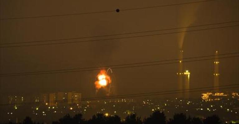 غزة تحت النار – صور