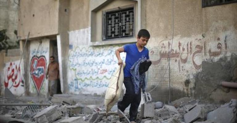 194 شهيداً و1400 جريحاً حصيلة العدوان الإسرائيلي على غزة 