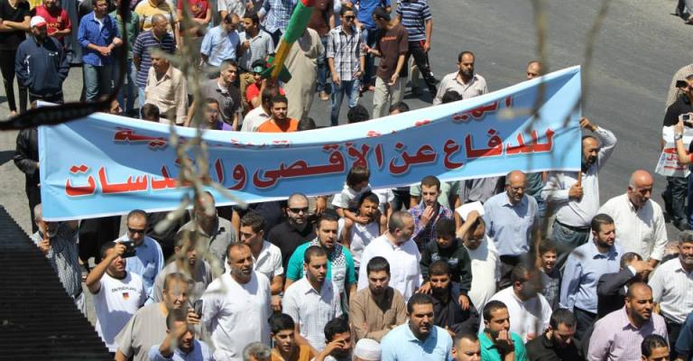 فعاليات تضامنية مع أهالي قطاع غزة في مختلف المحافظات